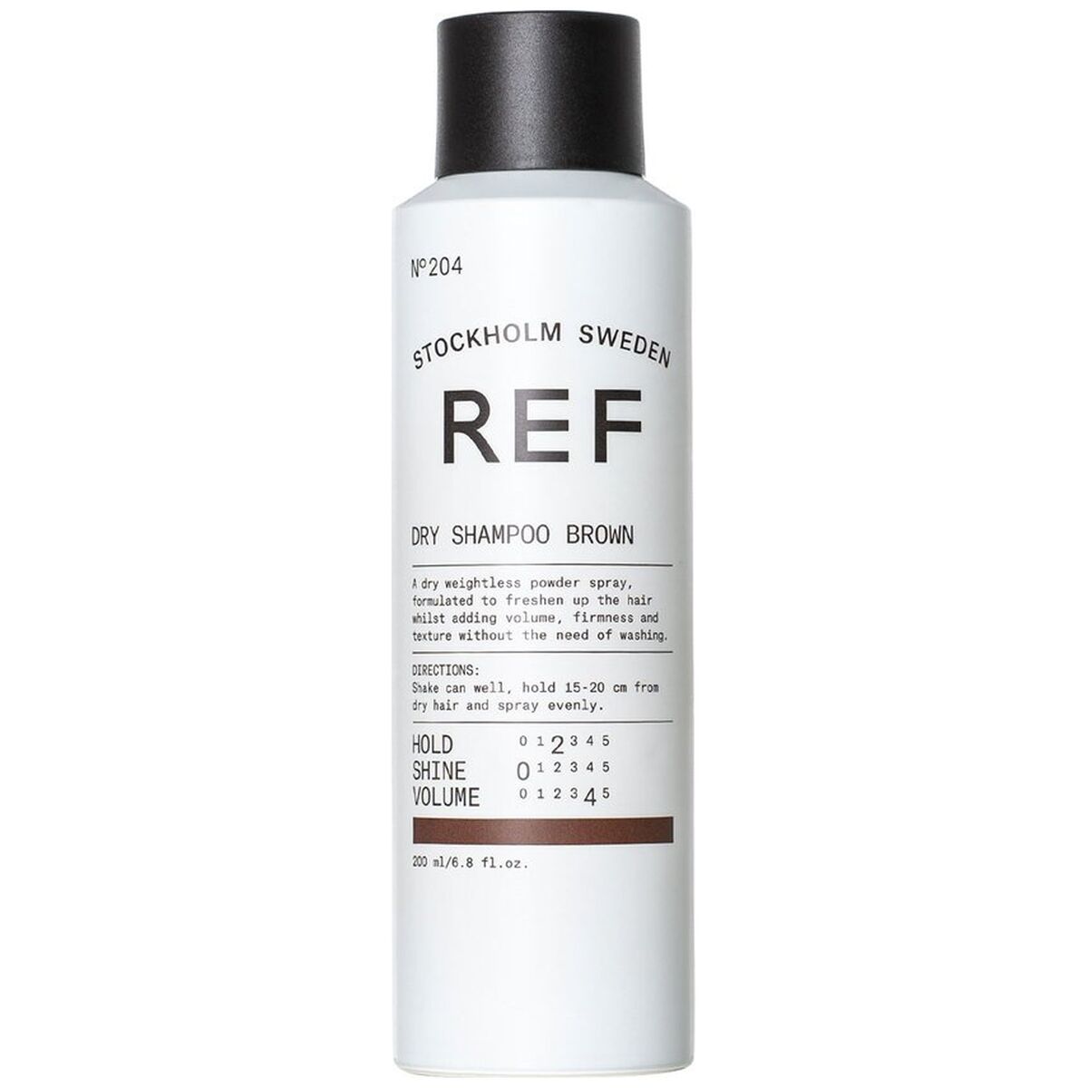 REF 204 Dry Shampoo Brown 200ml